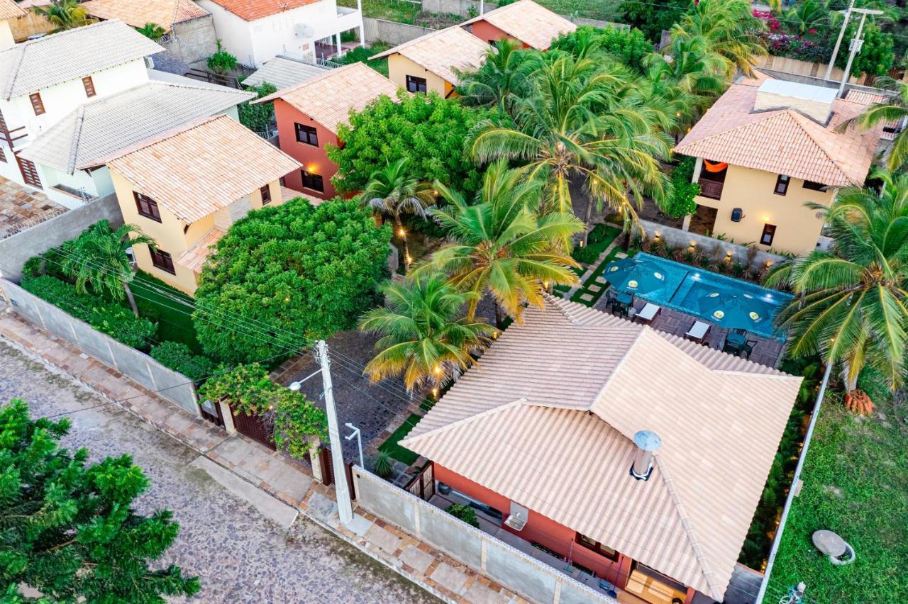 Sombra Do Coqueiro Villas - 150M Da Praia Luis Correia Esterno foto